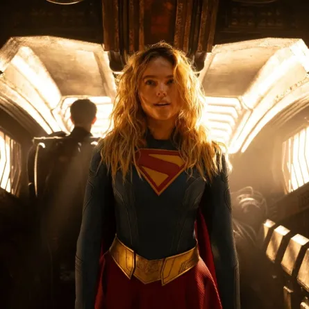 من أحداث فيلم Supergirl - الصورة من المركز الصحفي