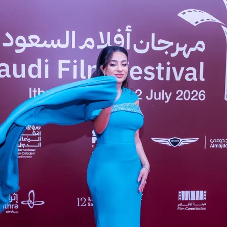 الممثلة السعودية خيرية أبو لبن- الصورة خاصة بسيدتي من تصويرعيسى الدبيسي