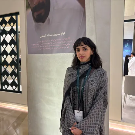 روان الغامدي من المهرجان - تصوير زكية البلوشي
