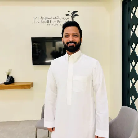 سلطان المقبالي من المهرجان - تصوير زكية البلوشي