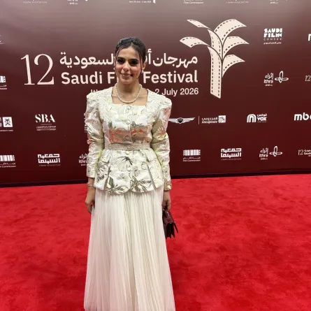 العنود عبد الحكيم في مهرجان أفلام السعودية 2026- تصوير زكية البلوشي 
