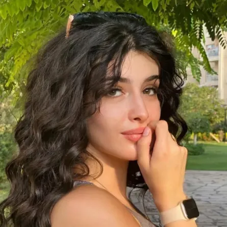 سارة بركة- الصورة من حسابها على إنستغرام