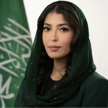 حصة اليحيا - رئيسة قسم الدبلوماسية العامة والشؤون الإعلامية في سفارة المملكة لدى الولايات المتحدة (مصدر الصورة: واس)