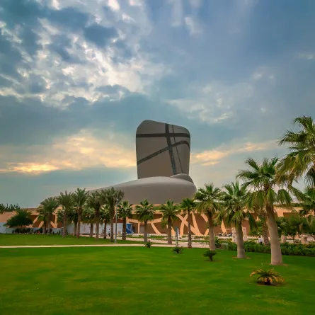  مركز الملك عبدالعزيز الثقافي العالمي (إثراء)، الدمام، السعودية، تم التقاط الصورة في شهر نوفمبر عام 2018.(مصدر الصورة shutterstock تصوير AFZAL KHAN MAHEEN)