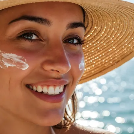واقي الشمس  SPF 30 أم SPF 50 -الصورة من موقع magnific