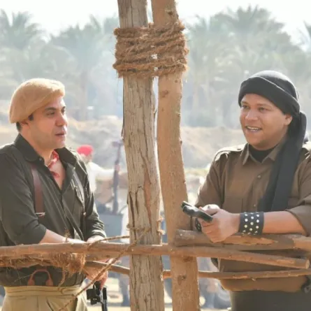 محمد إمام وأحمد عبد الحميد من فيلم شمس الزناتي - الصورة من الشركة المنتجة