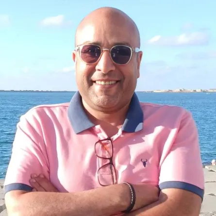 المنتج الراحل ياسر صبحي- الصورة من حسابه الخاص بالفيسبوك