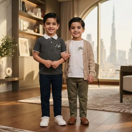صورة طفلين عربيين 
