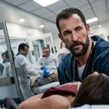 مسلسل ذا بيت (The Pitt)- الصورة من hbo max