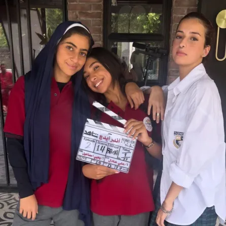 بطلات مسلسل أندر إيدج. الصورة من حساب جيسيكا حسام الدين على إنستغرام