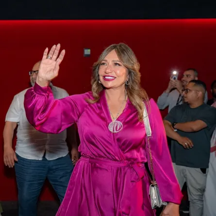 ليلى علوي في العرض الخاص بالرياض لفيلمها- الصورة من حسابها على الانستغرام