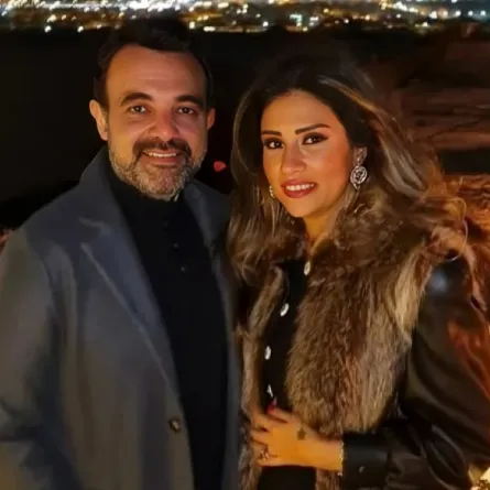 آيات أباظة وعمرو محمود ياسين- الصورة من حسابها على إنستغرام