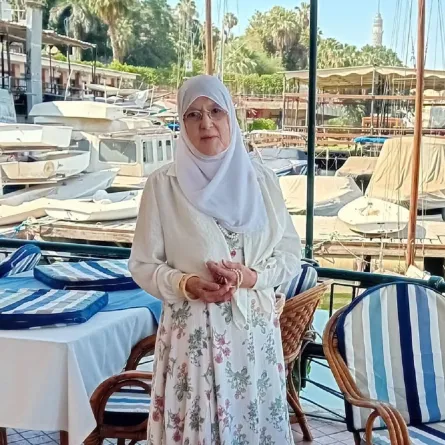 شمس البارودي في صورة حديثة 