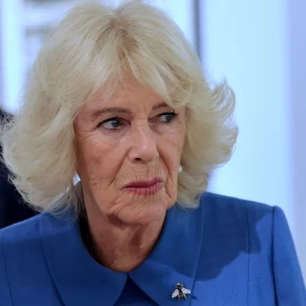 الملكة كاميلا (Queen Camilla) - Photo by STEVE WELSH / POOL / AFP