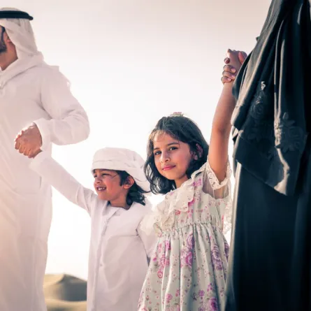 صورة أسرة عربية