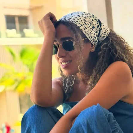 منة القيعي - الصورة من صفحتها على إنستغرام 