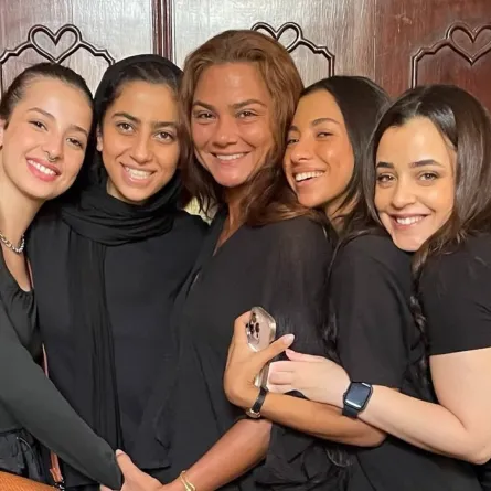بطلات مسلسل أندر إيدج- الصورة من حساب جيسيكا حسام الدين على إنستغرام