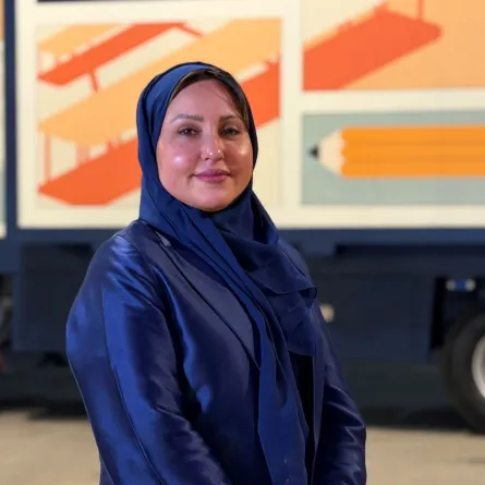 الدكتورة تغريد السراج مديرة عام التعليم وتنمية المواهب في هيئة المتاحف