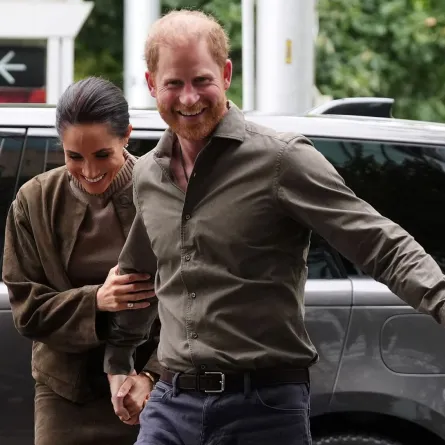 الأمير هاري وزوجته ميغان في ملبورن (Prince Harry and his wife Meghan in Melbourne). مصدر الصورة: Jonathan Brady / POOL / AFP