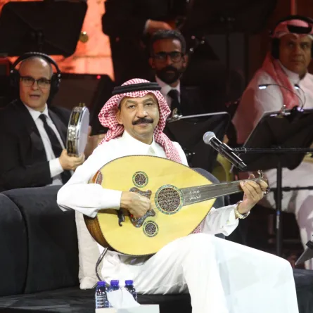 عبادي الجوهر بمهرجان جرش 2026- الصورة من المكتب الإعلامي للمهرجان