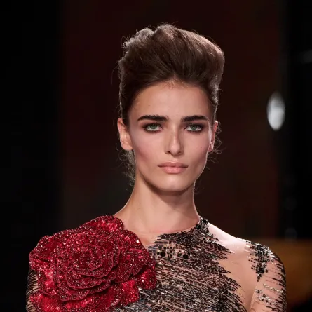 من عرض إيلي صعب Elie Saab لخريف شتاء 2026-2027- الصورة من Launchmetrics/Spotlight©