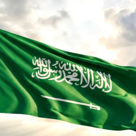 العلم السعودي - الصورة من حساب أمانة العاصمة المقدسة على "إكس"