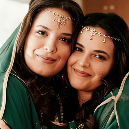 من حفل زفاف للا فايزة وللا هاجر- الصورة من حساب الأمير المغربي مولاي هشام العلوي بإنستغرام