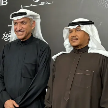 محمد عبده وسالم الهندي - الصورة  خاصة بسيدتي من تصوير زكية البلوشي