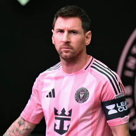 ليونيل ميسي Lionel Messi في بطولة كأس العالم لكرة القدم 2026. مصدر الصورة: CHANDAN KHANNA / AFP
