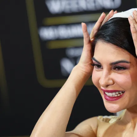 جاكلين فيرنانديز في أبو ظبي Jacqueline Fernandez in Abu Dhabi. مصدر الصورة: Giuseppe CACACE / AFP