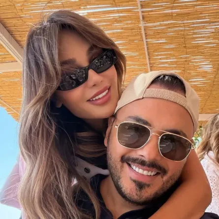 رامي عياش برفقة زوجته داليدا- الصورة من صفحة داليدا عياش على إنستغرام
