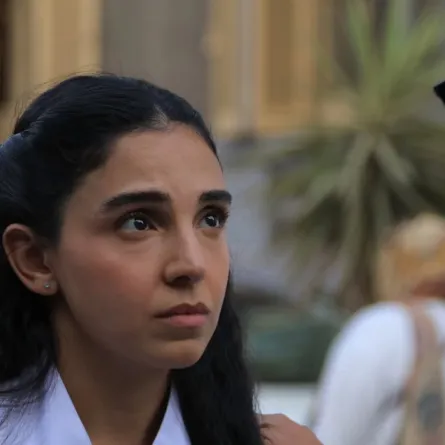 سلمى أبو ضيف من بنج كلي- الصورة من الشركة المنتجة للمسلسل 
