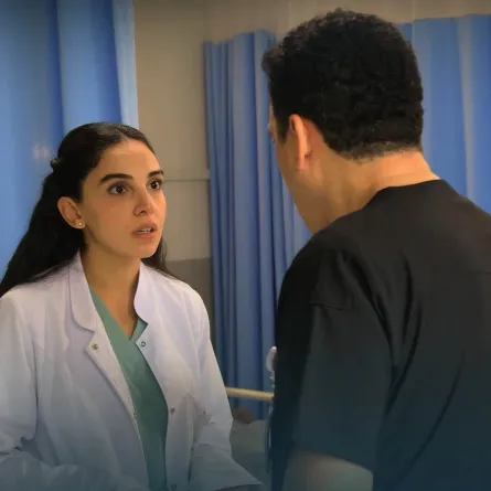 سلمى أبو ضيف ودياب- الصورة من الشركة المنتجة