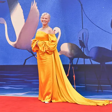 باميلا أندرسون Pamela Anderson- ( مصدر الصورة Dominique Charriau/WireImage)