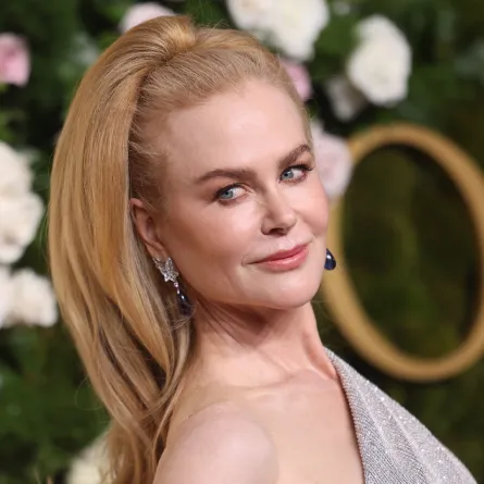 نيكول كيدمان Nicole Kidman في حفل جوائز الغولدن غلوب 2025 (مصدر الصورة: Etienne Laurent / AFP)