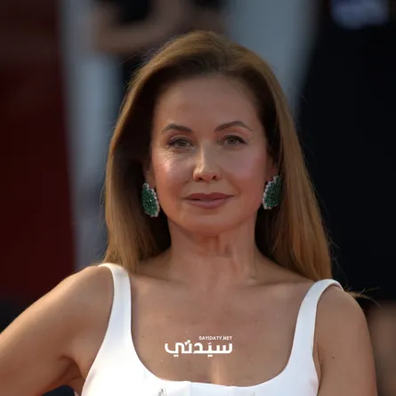 ريا أبي راشد في مهرجان فينيسيا السينمائي 2026- تصوير ندى الغامري خاص سيدتي 