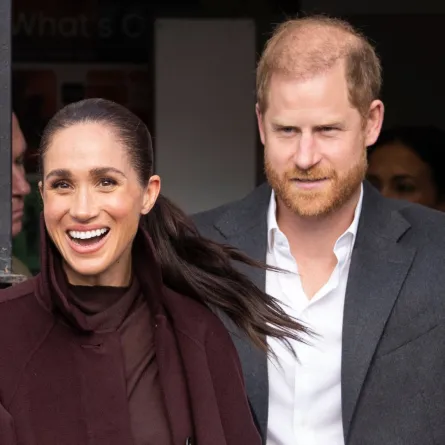 ميغان ماركل والأمير هاري في نوتنغهام، إنجلترا (Meghan Markle and Prince Harry in Nottingham, England). مصدر الصورة: Mark Cuthbert/Getty Images