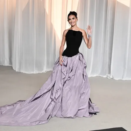 ديمي مورDemi Moore في حفل Academy Museum Gala 2026- (مصدر الصورة:  Lisa O'CONNOR / AFP)