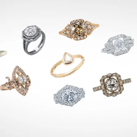 أغرب أشكال خواتم الزفاف !