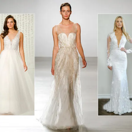هذه فساتين عروس 2016 من أسبوع نيويورك للموضة!