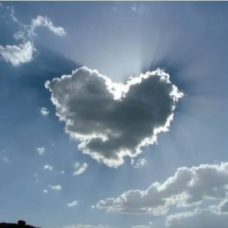 أجمل رسومات الخالق بالغيوم