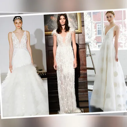 تعرّفي إلى قصّة فساتين الزفاف الرائجة جداً