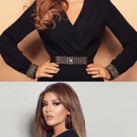 كارول سماحة وأمل بوشوشة في صور بمناسبة عيدهما