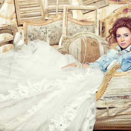 نجمات مصر بفساتين الزفاف