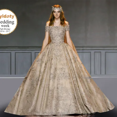 اليوم الأول من أسبوع العروس في سيدتي: باقة من أجمل فساتين الزفاف 