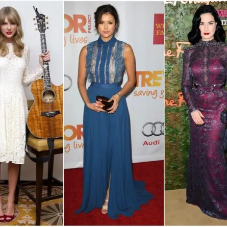 الدانتيل اختيار النجمات على السجادة الحمراء