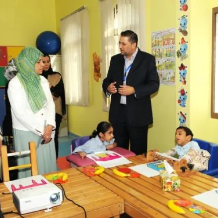 وزيرة التنمية الاجتماعية تزور مركز المتروك في المنامة