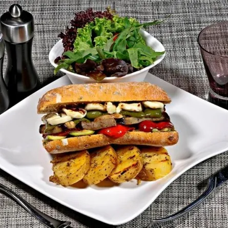 السندويش الصحي لحميتكِ:340 سعرة حرارية