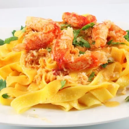 حضّري "الباستا" مع السلطعون