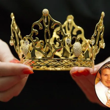 تاج فيكتوريا بيكهام يعرض للبيع في المزاد العلني